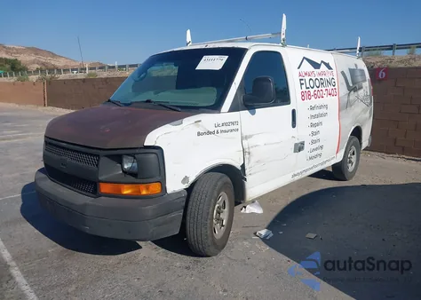 2008 Chevrolet Express Work Van from USA, damaged, VIN 1GCFG15X281101872